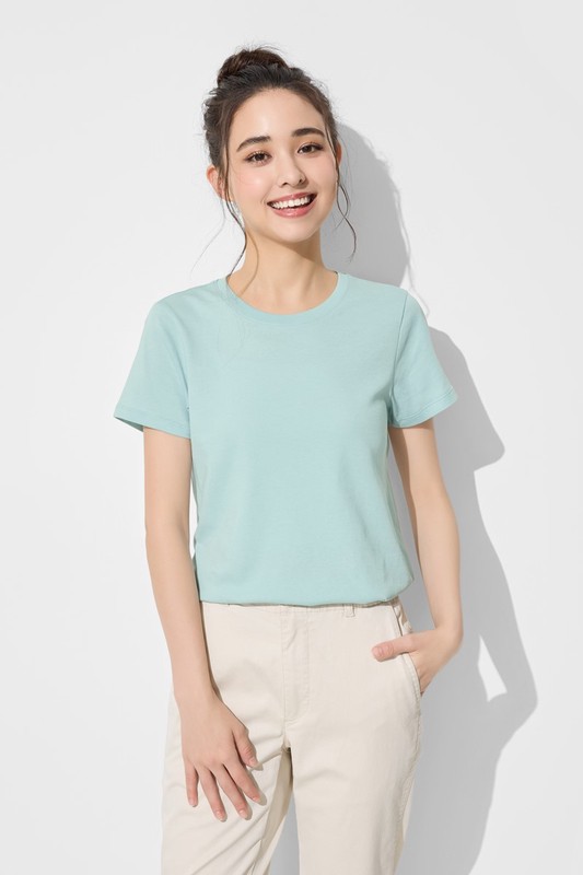 快乾棉圓領T恤-女