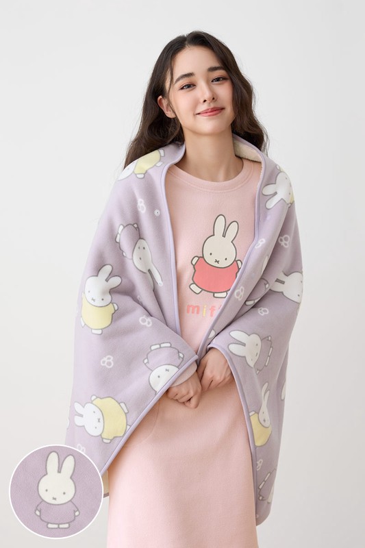 Miffy Fleece家居毯-中性毯