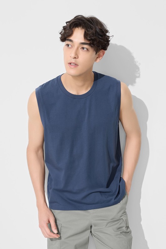 純棉背心-男