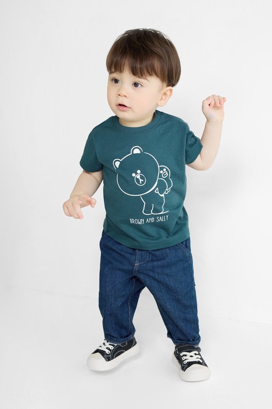 LINE FRIENDS印花T恤-01-Baby