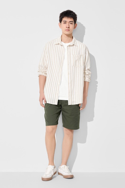 快乾棉質輕便短褲-男