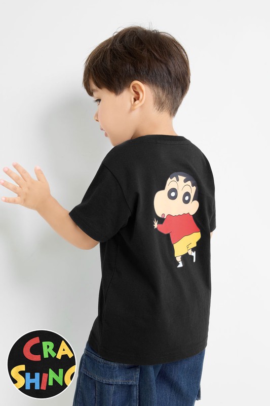 蠟筆小新印花T恤-09-童