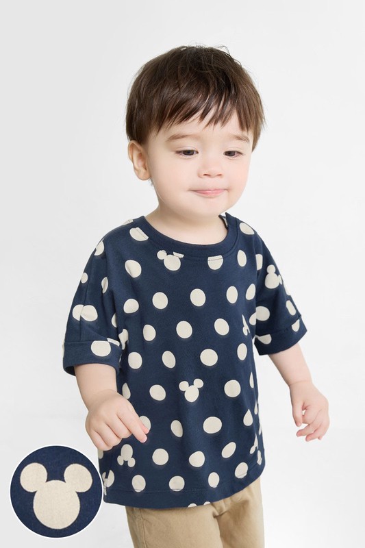 迪士尼系列竹節棉印花T恤-01-Baby