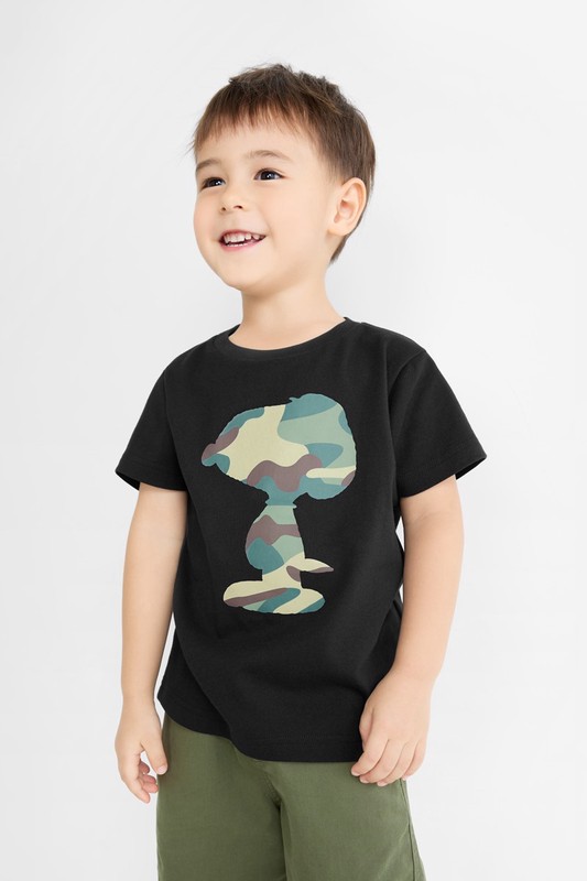 史努比系列印花T恤-05-童