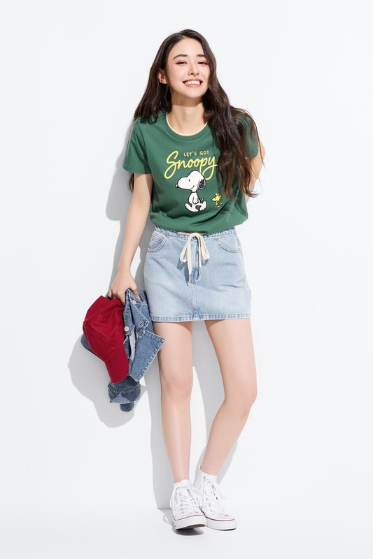 史努比系列印花T恤-12-女