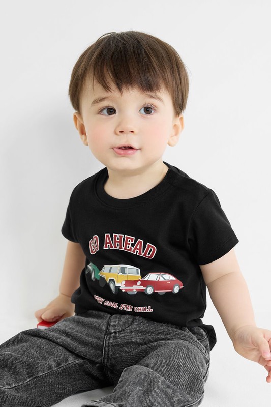 汽車印花T恤-Baby