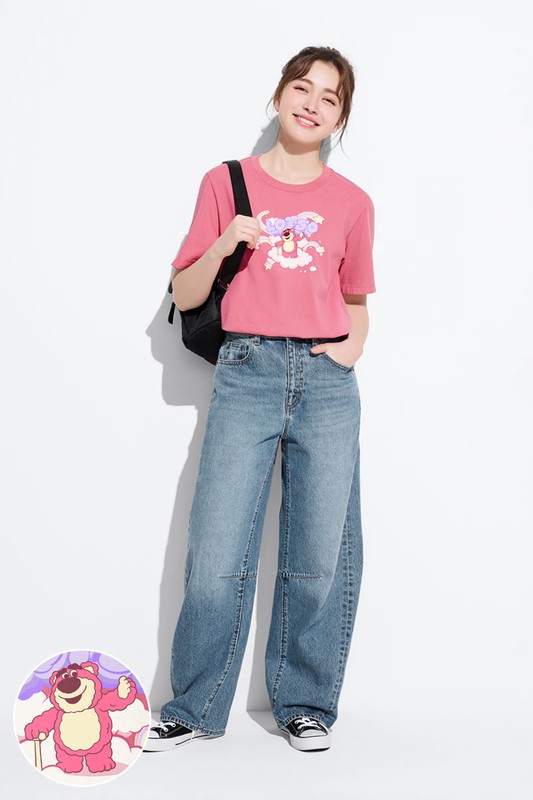 皮克斯系列寬版印花T恤-01-女