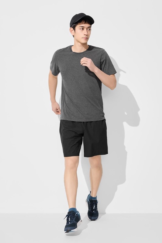 快乾鬆緊短褲-男