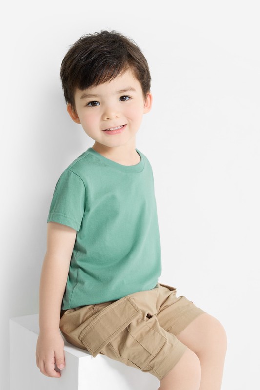 純棉圓領T恤-童