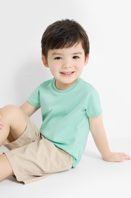 快乾棉圓領T恤-童