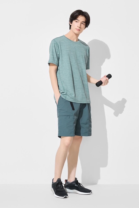 吸排短袖T恤-男