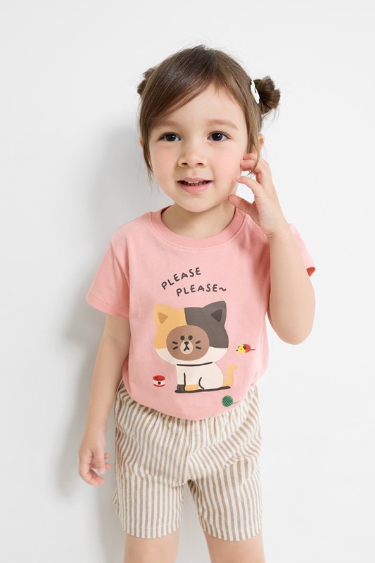 LINE FRIENDS印花T恤-04-Baby