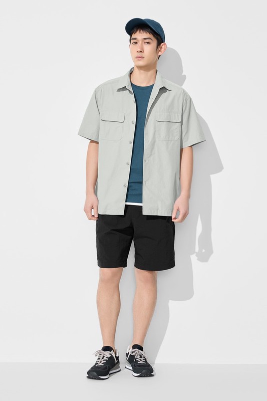 防潑水休閒海灘短褲-男