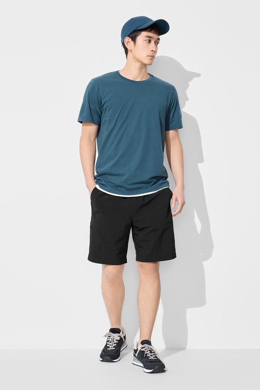 純棉圓領T恤-男