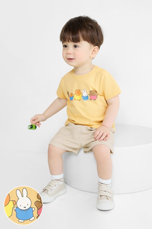 Miffy and Friends印花T恤-03-Baby