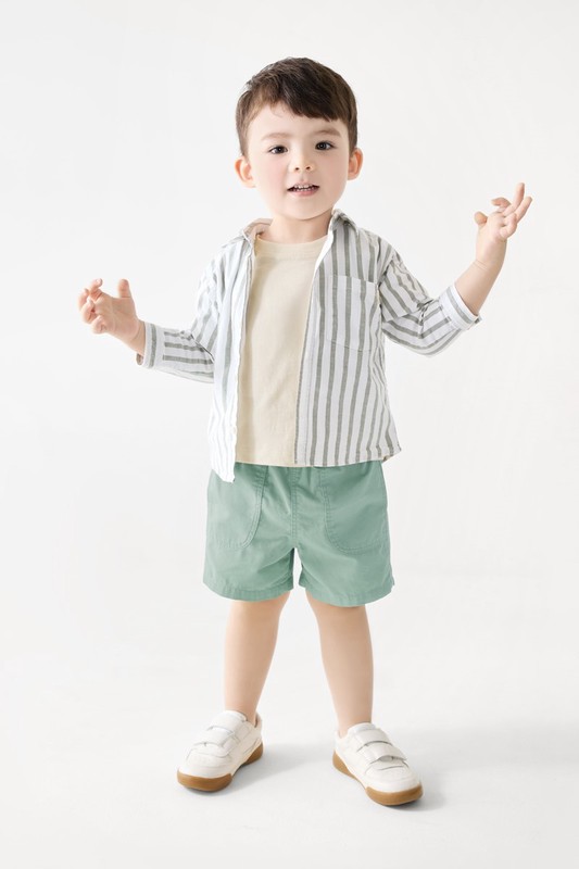 純棉輕便短褲-Baby