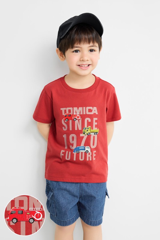 TOMICA印花T恤-04-童