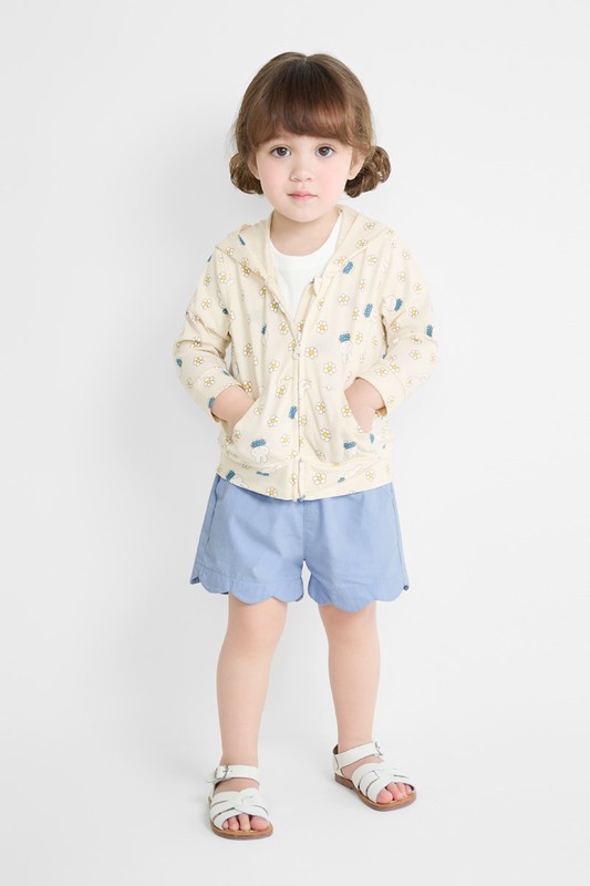 純棉花邊造型短褲-Baby