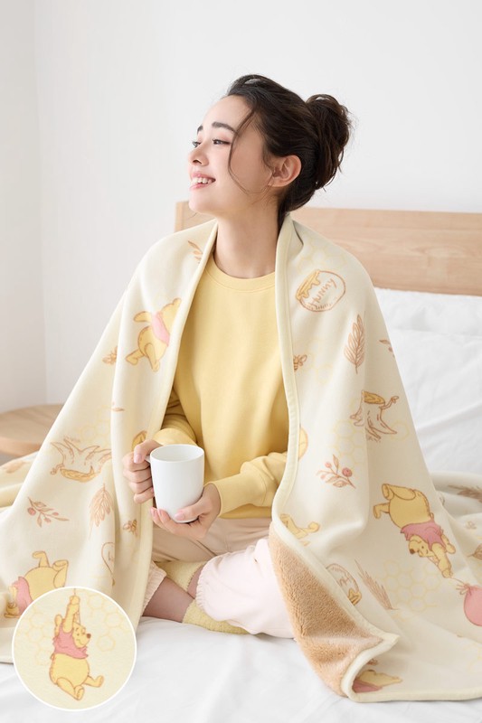 迪士尼系列長刷毛單人蓋毯-01-中性款