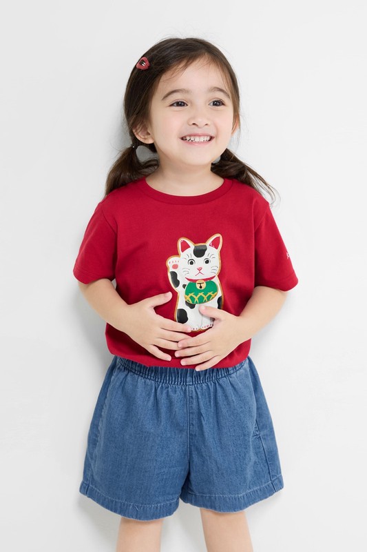 大人的圖鑑印花T恤-01-童