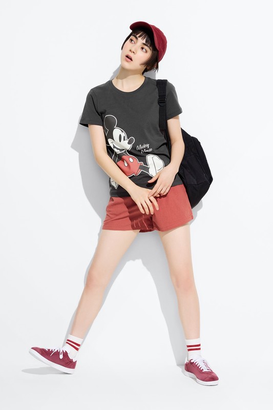 迪士尼系列印花T恤-18-女