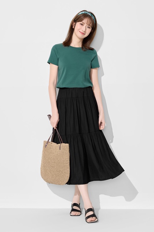 純棉圓領T恤-女