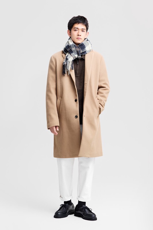 格紋圍巾-中性款