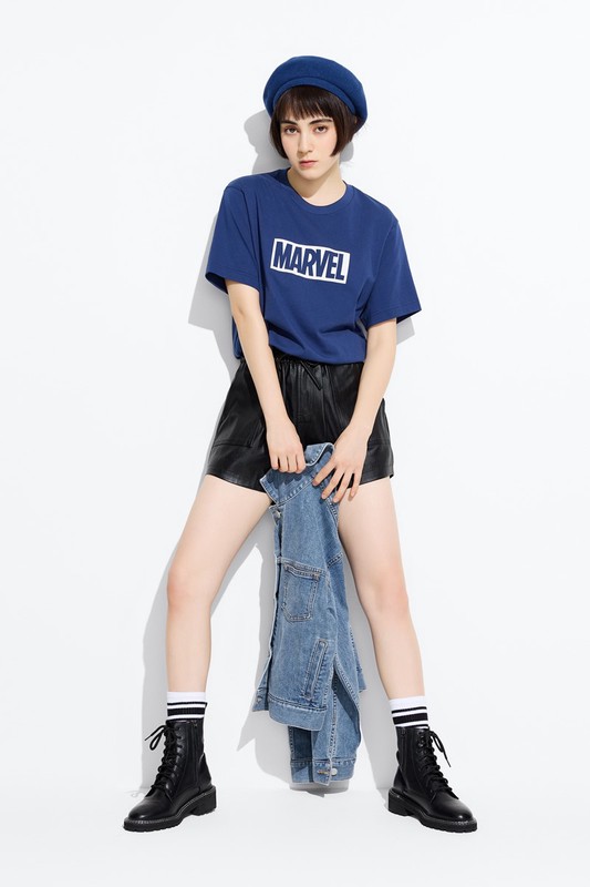 漫威系列印花T恤-03-男