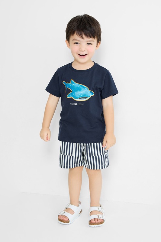 大人的圖鑑印花T恤-04-童