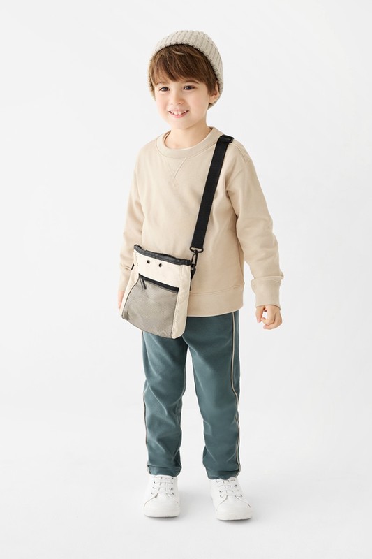 棉質毛圈圓領衫-童