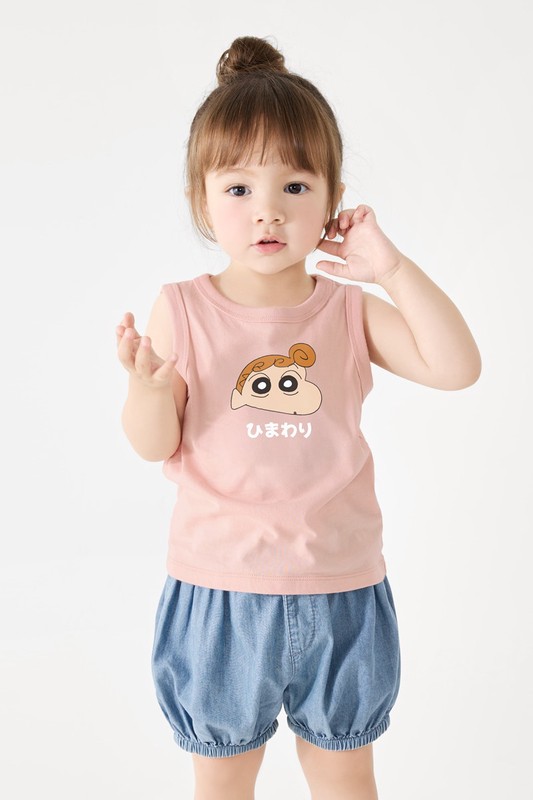 蠟筆小新純棉印花背心-Baby