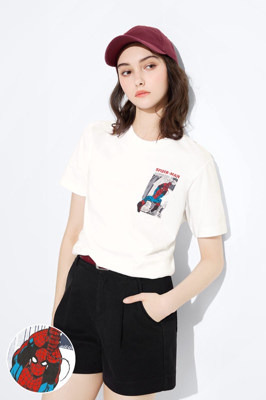 漫威系列印花T恤-10-男