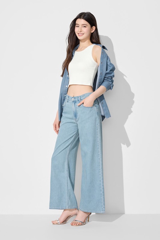 Bra削肩中短版背心-女