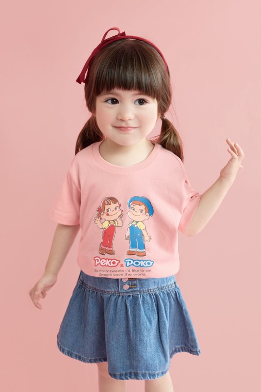 PEKO & POKO印花T恤-10-童