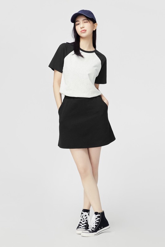 純棉拉克蘭短袖T恤-女