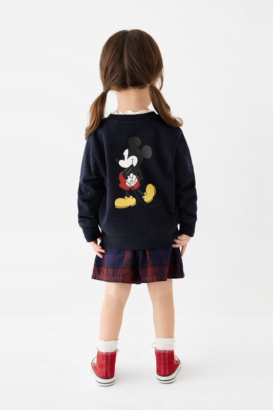 迪士尼系列毛圈印花圓領衫-01-童
