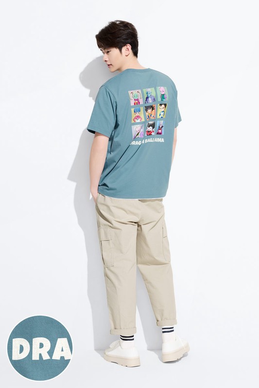 七龍珠大魔厚版印花T恤-06-男