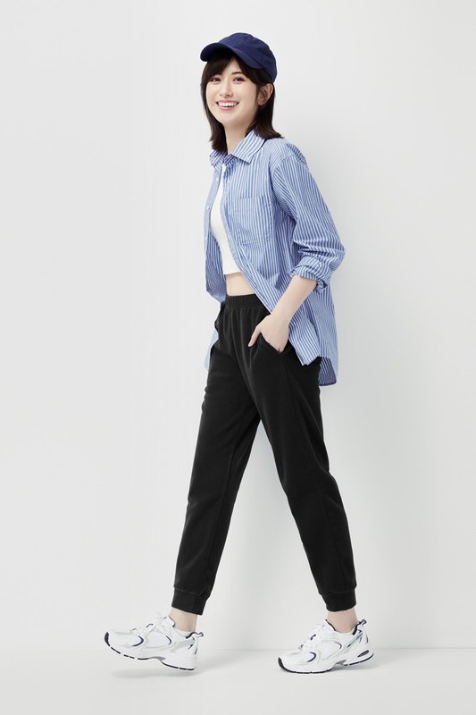 Fleece束口長褲-女