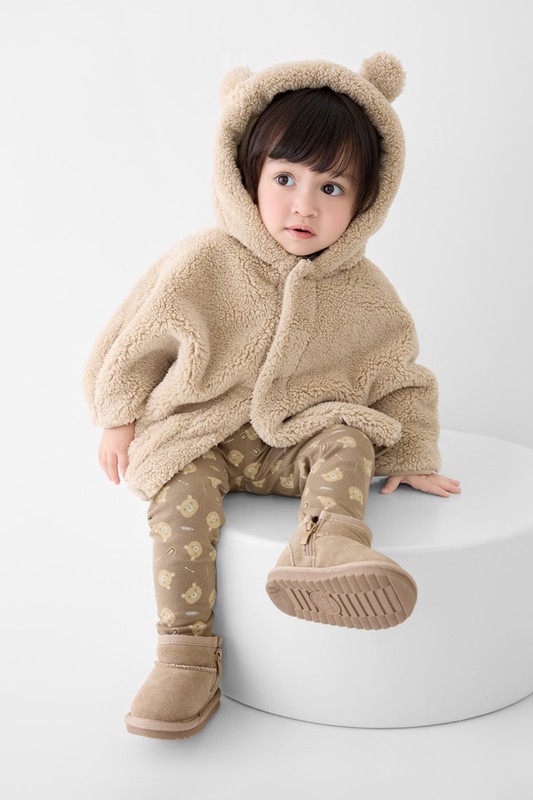 長刷毛造型斗篷-Baby