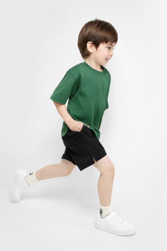 彈性運動短褲-童