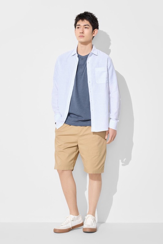 快乾棉質輕便短褲-男