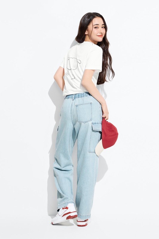 蠟筆小新厚版印花T恤-01-女