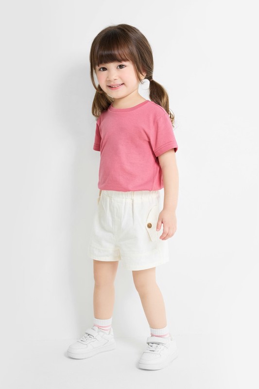 快乾棉圓領T恤-童