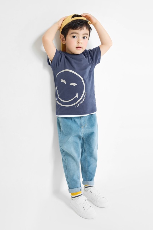 SmileyWorld®印花T恤-02-童