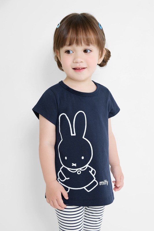 Miffy長版印花T恤-05-Baby
