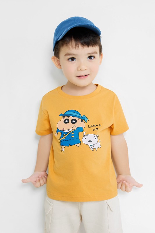 蠟筆小新印花T恤-11-童