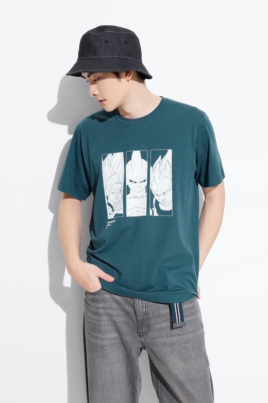 七龍珠Z印花T恤-04-男