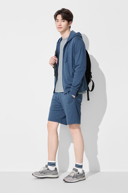 快乾棉休閒短褲-男