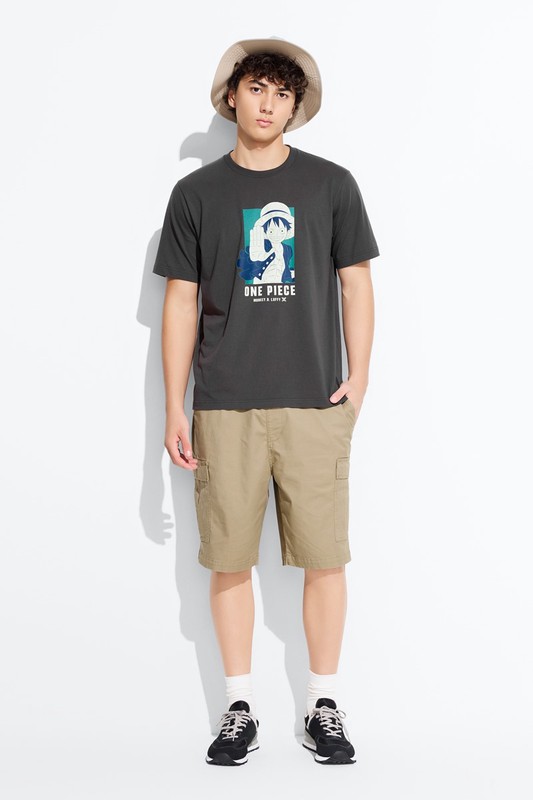 航海王印花T恤-02-男