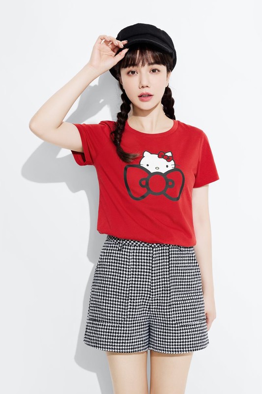 三麗鷗印花T恤-01-女